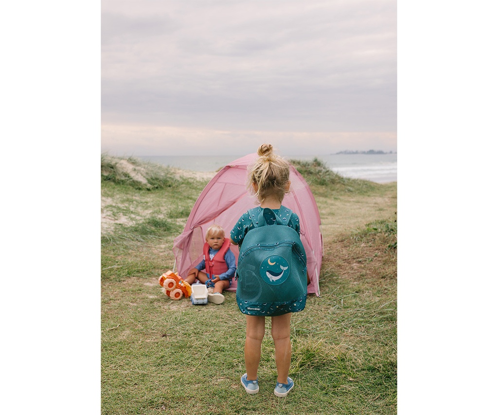 Mochila Antiarena Whale Teal