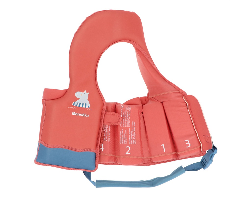 Chaleco Flotador Aprendizaje Hippos