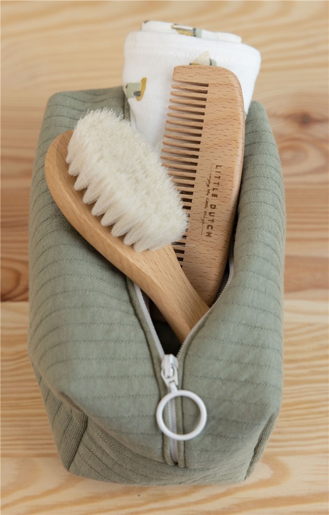 Set cepillo y peine bebé Little Dutch