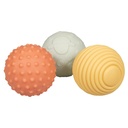 Set de 3 pelotas sensoriales granja Little Dutch 