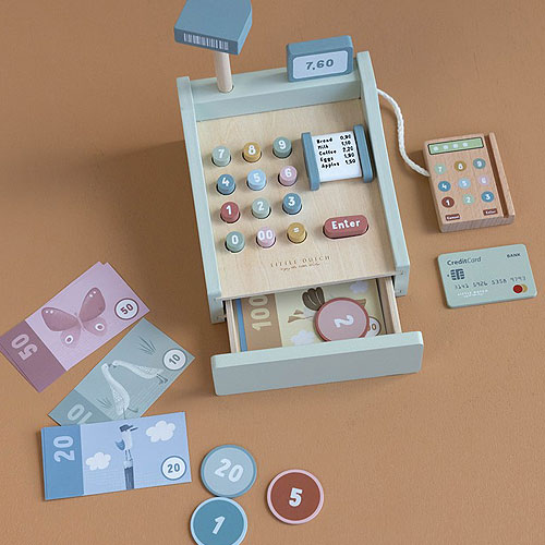 Caja registradora con scanner