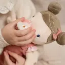 Bebé Rosa con canastilla y accesorios Little Dutch