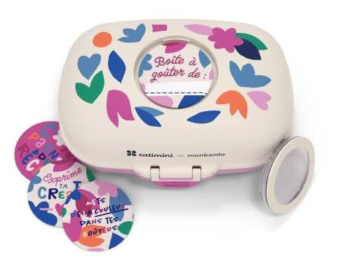 Caja almuerzo Mombento  Gran Catimini cream mini