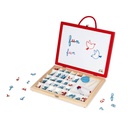 Maletín de letras cursivas