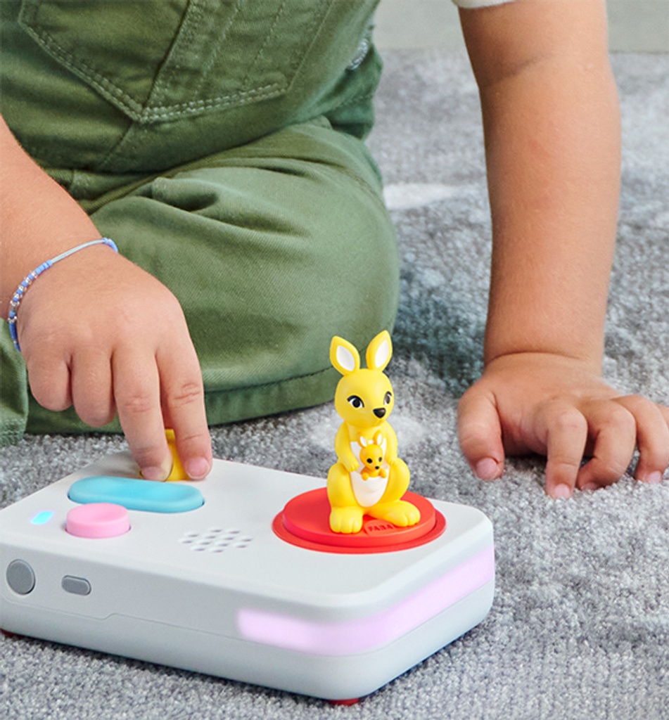 Personaje sonoro Faba Canta y salta con Camila