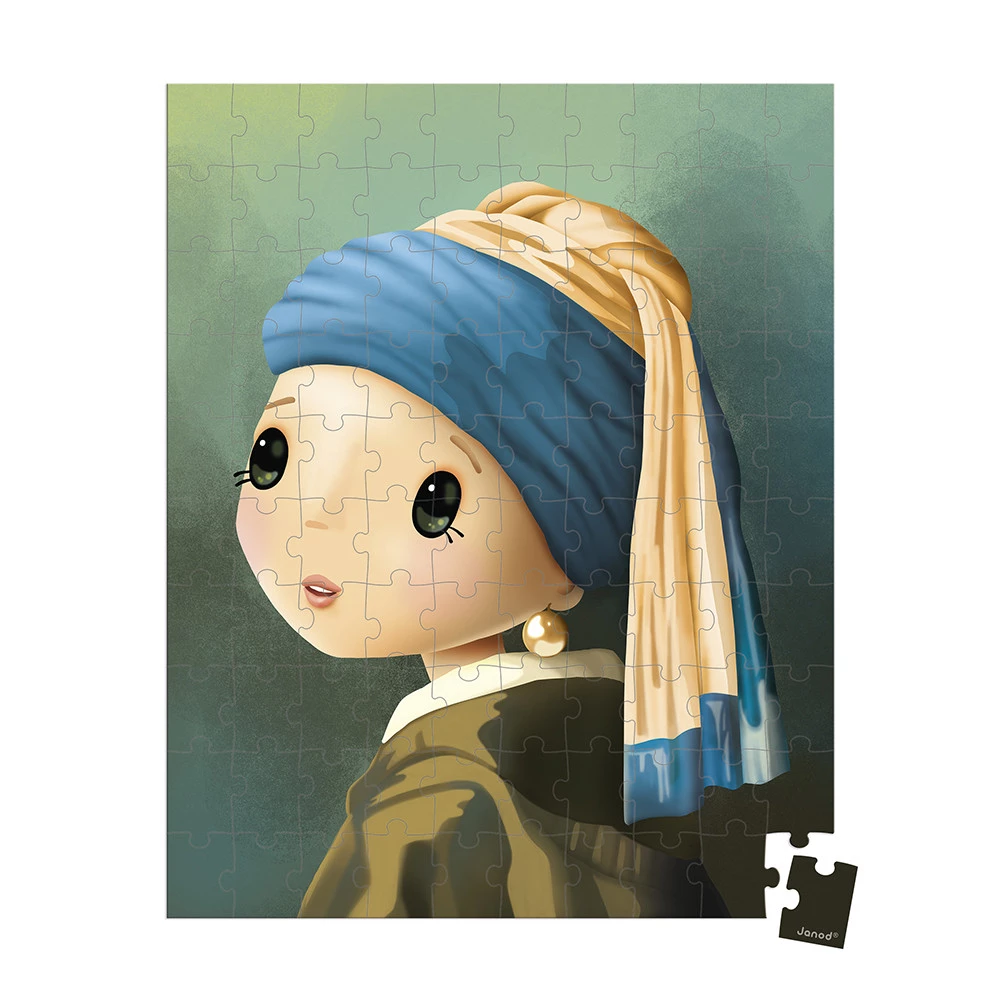 Puzzle 100 piezas inspirado en Vermeer