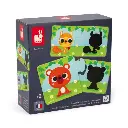 Puzle Los animales y su sombra