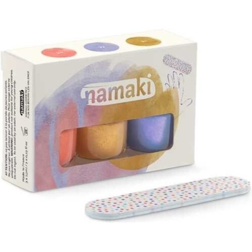 Pintauñas Namaki - PACK DE 3 ESMALTES AL AGUA SUNSET