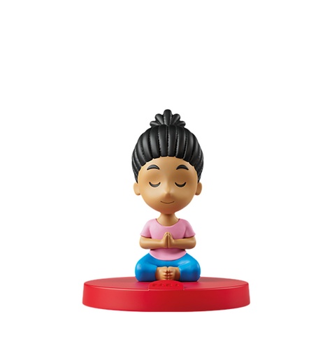Personaje sonoro Faba Baby yoga