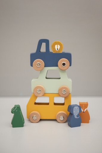 Juego de Coches de Animales
