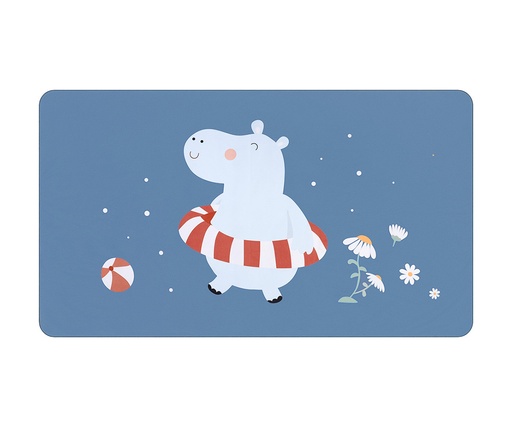 Toalla de Playa Microfibra Hippos